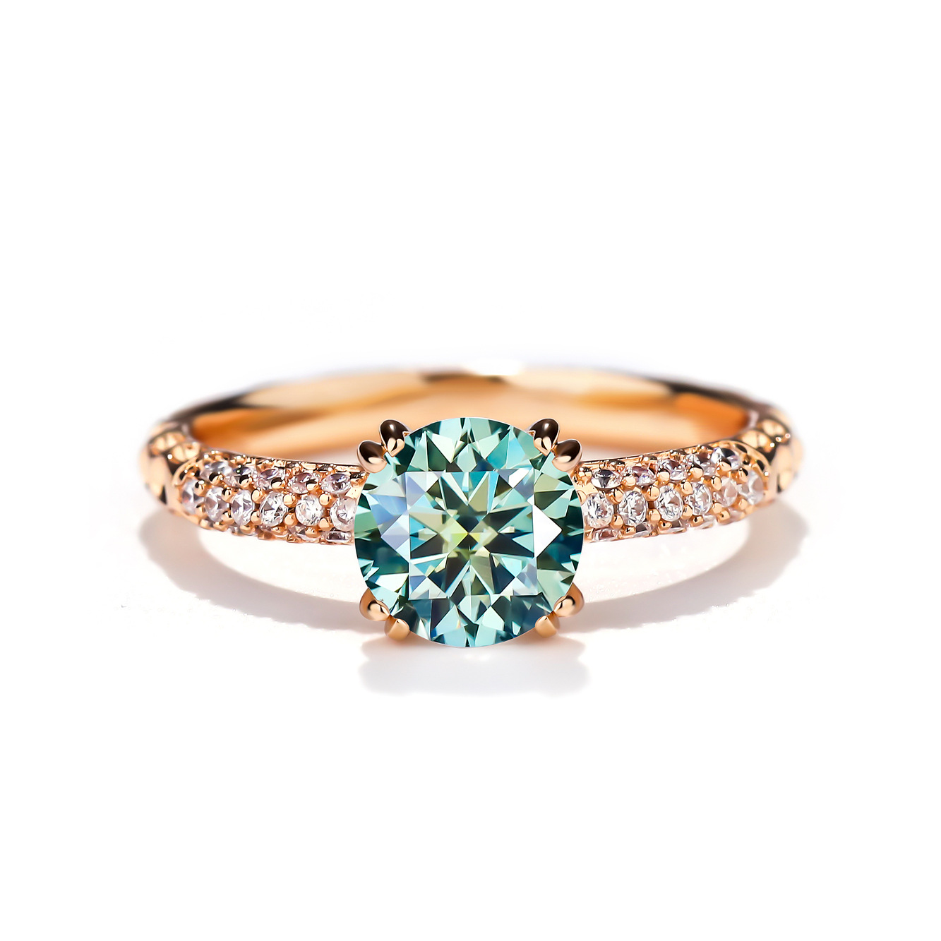 Lake Green (1Carat moissanite)