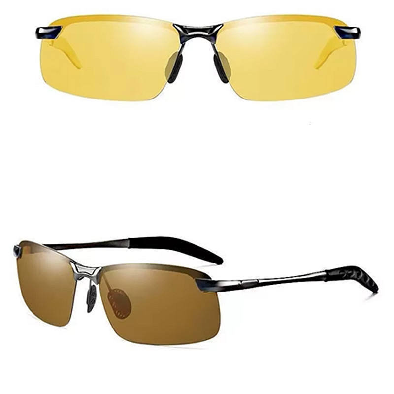 Noir - Jaune changeant en Gris (photochromique)