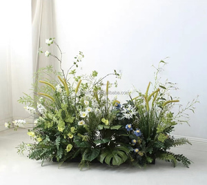 Flores Artificiales Decorativas para Boda, Plantas Artificiales, Flores Grandes Artificiales, Césped <span class=keywords><strong>Artificial</strong></span> - Product Image 4