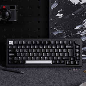 <span class=keywords><strong>Teclado</strong></span> MonsGeek M1W V3 de 82 Teclas, 75%, Tri-Modo, CNC, Aluminio, Gasket, Hot Swappable, 6000mAh, RGB, Perilla Programable, para Juegos de PC - Product Image 5