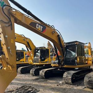 รถขุดมือสอง Cat 323D ลดราคา รถขุดตีนตะขาบ Caterpillar 23 ตัน เครื่องจักรหนัก Cat 323D 324D สำหรับขาย - Product Image 1