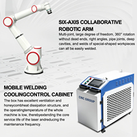 Robot de Entrenamiento para Soldadura Industrial - Brazo de 6 Ejes con Capacidad MIG MAG TIG, Programación Confiable y Movimiento Preciso