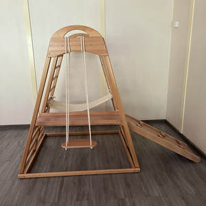 Modernes montessori faltbares Holz kletter spielset Indoor-Wohnzimmer möbel für Kleinkind-Holz schrank design - Product Image 2