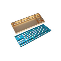 Oem Offre Spéciale Noir Métal Anodisé En Aluminium 6061 6063 personnalisé Cnc 80% 87 Tkl Mécanique Clavier Cas-acheter Tkl Clavier Cas, Tkl