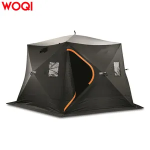WOQI зимняя всплывающая палатка для холодной погоды уличная палатка для кемпинга ветрозащитная большая палатка