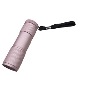 อลูมิเนียมอัลลอยด์ 9Led ไฟฉายยูวีแบบพกพาเครื่องตรวจจับเงินสำหรับการเดินป่าตั้งแคมป์ - Product Image 5