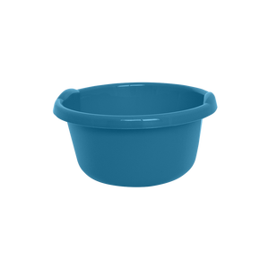 Cubo Redondo de 8 L Azul PP Multiusos para Limpieza y Almacenamiento - Product Image 1