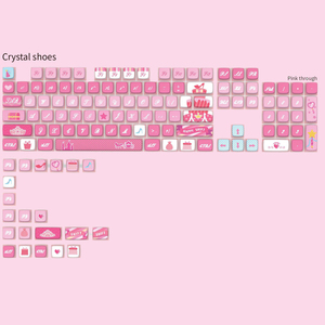 125 phím tùy chỉnh 5-Side nhuộm Sub Keycaps RGB trong suốt vỏ Keycaps cho cơ khí Bàn phím chơi game thấp moq - Product Image 3