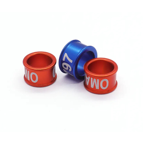 China Leverancier Uitstekende Belgium Duivenvogels Ring Kanarieduif Voetbanden Vinken Tag Budgies Aluminium Vogel Beenringen - Product Image 4