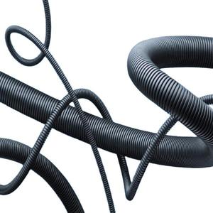 Tube en plastique ondulé pour fils et câbles, ignifuge -94-V1/V2, de -40°C à +120°C, types fendus et non fendus - Product Image 6