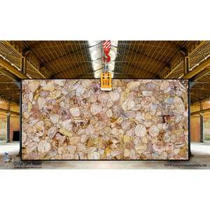 Dalle de jaspe ivoire Dalle de pierre semi-précieuse personnalisée - Product Image 1