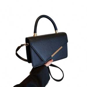 Bolsa de Mano de Gran Capacidad para Mujer, Venta al por Mayor de Bolsos Bandolera de Cuero PU para Mujer, Bolsos de Hombro Tipo Cubo - Product Image 1