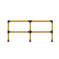Barrière de sécurité anti-collision en forme de M, barrière de protection contre les chocs, barrière de stationnement en acier robuste et amovible