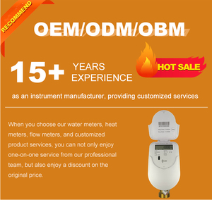 Bán Hot LCD hiển thị IC thẻ trả trước Lệ Phí Đồng hồ nước lorawan nb-iot m-bus RS485 Lora IP68 trả trước van Kiểm Soát Đồng hồ nước - Product Image 2
