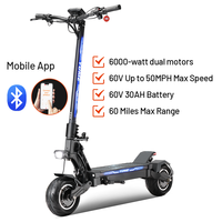 Trottinette électrique YUME Hawk Pro longue portée 250W, frein hydraulique, deux roues, pas chère