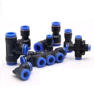 Соединитель пневматических деталей PU4/6/8/10/12/14/16 - Product Image 2