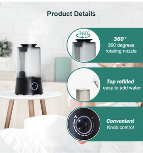 Haute qualité 7 couleurs veilleuse 3.5L grande capacité aromathérapie huile essentielle Machine pour chambre voiture alimentation électrique extérieure - Product Image 2