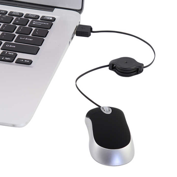 Ratones De Ratón Con Cable Ergonómico USB óptico