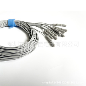 Fil d'électrode en disque plaqué or Din 1,5 mm pour boîtier d'amplificateur EEG Z2n F 20 C - Product Image 4