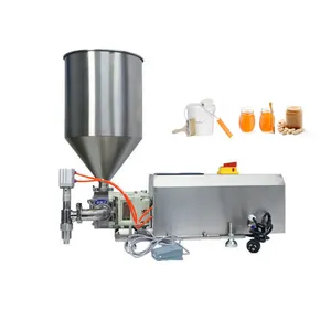 High Quality Automatic Cosmetic Shoe Polish Face Cream Paste Rotor Pump Filling Machine With Servo Motor
