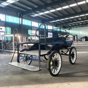 Chariot à Chevaux Marathon à 4 Roues de Haute Qualité, Nouveau Style, Voiturette pour Poney, Vente Directe Usine, Transport Spécial Économique - Product Image 6