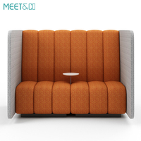 Ensemble de canapés de sol en tissu au design moderne avec fonction massage, conception modulaire pour la maison, le bureau, le salon, la chambre et l'hôpital