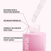 Sérum facial 5 en 1, niacinamide, acide hyaluronique, collagène, vitamine C, vitamine E, soin hydratant pour le visage liquide, 30 ml