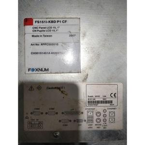 NUM FS151i-KBD P1 จอแสดงผลระบบพีซีแบบฝังตัวสำหรับผู้ปฏิบัติงาน HMI ขนาด 15.1 นิ้ว ชุดควบคุมอุตสาหกรรม - Product Image 4