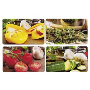 Tabla de Cortar Mediterránea Recolor, 23.5x14.5cm, Paquete de 6 - Product Image 1