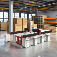 Router CNC de 5 Ejes Tipo Puente SIGN-A10-3060-C12 para Tallado 3D, MDF, Puertas de Cocina y Rotación