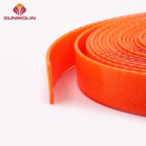오렌지색 TPU PVC 플라스틱 코팅 웨빙 스트랩 - Product Image 2
