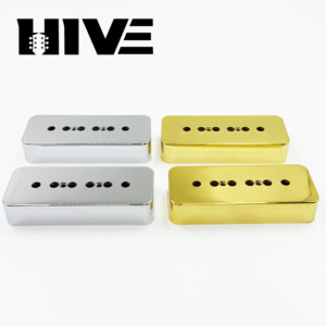 Cubiertas de <span class=keywords><strong>pastillas</strong></span> de guitarra HIVE Vintage P90, tapas de <span class=keywords><strong>pastillas</strong></span> con blindaje contra ruido, carcasa de pastilla P90 para guitarra eléctrica de 50/52 mm - Product Image 6