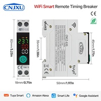 Nouveau disjoncteur intelligent Tuya WiFi 63A avec mesure de consommation kWh, protection contre les surtensions, réenclenchement automatique et fonction prépayée 230V