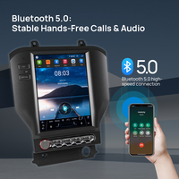 Pantalla Estilo Tesla de 9.7 Pulgadas para Ford Mustang 2015-2021, Reproductor de Radio Multimedia Android, Navegación GPS, BT 4G, WIFI, CarPlay, DSP