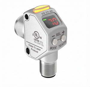 B-anner Q3XTBLD-Q8 91638 ของแท้ในสต็อก Q3X ซีรีส์ เลเซอร์เซ็นเซอร์ลดแสงสะท้อนพื้นหลังแบบกระจาย 300 มม. สีแดง - Product Image 3