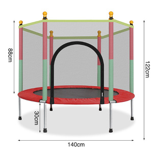 Trampolín de interior de acero portátil a <span class=keywords><strong>precio</strong></span> competitivo <span class=keywords><strong>para</strong></span> niños, <span class=keywords><strong>ejercicio</strong></span> físico de salto con Red <span class=keywords><strong>para</strong></span> niños y niñas - Product Image 6