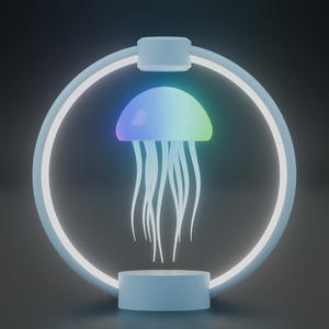 चुंबकीय समतल जेलीफ़िश लैंप बल्ब जन्मदिन वैलेंटाइन डे सजावटी घर सजावट रात की रोशनी लड़कों के लिए कस्टम डेस्कटॉप - Product Image 2