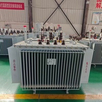 Transformador de Distribución Trifásico de 10kV 380V, Sumergido en Aceite, Bobinado Doble, Baja Elevación de Temperatura, Alto Aislamiento y Ahorro Energético