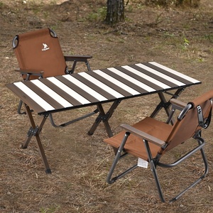 Bộ bàn ghế cắm trại gấp gọn nhẹ HISPEED Diy Outdoor Accessories Egg Roll 900mm, có thể tùy chỉnh - Product Image 1