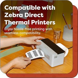 Impression de données variables personnalisées, étiquettes de code-barres avec numéro de série, autocollants adhésifs séquentiels, étiquettes carrées avec codes QR thermiques - Product Image 4