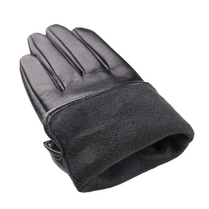 Vente en gros de gants thermiques en cuir de mouton de qualité supérieure pour le cyclisme avec écran tactile compatible à la mode pour l'extérieur - Product Image 1