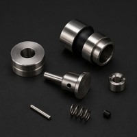 Kit de soupapes sur mesure usiné par électroérosion à fil CNC, tournage et rectification de précision en acier allié trempé