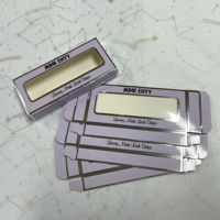 Boîtes d'emballage pour cils en carton rigide recyclable avec logo personnalisé imprimé et finition en papier artistique, vente en gros