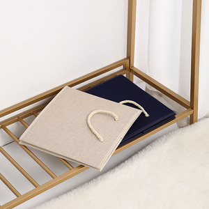 Sản Phẩm Tại Chỗ Tái Sử Dụng Cube Lưu Trữ Đa Chức Năng Hộp Lưu Trữ Stackable Không Dệt Vải Có Thể Gập Lại Hộp Lưu Trữ Với Hot Bán - Product Image 6