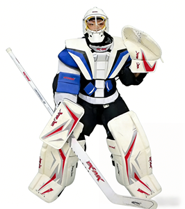 Équipement de gardien de but de hockey sur glace de qualité professionnelle haut de gamme, vente chaude directe usine - Product Image 1