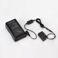 DMW-DCC12 Kit Baterai Dummy Kabel Konektor D-TAP B Kabel Lurus (Konduktor Tembaga PVC) untuk Perekaman Video Kamera