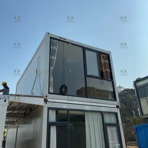 Container Homes Container CGCH 20ft 40ft Luxury Container Homes Mobile Prefab Flat Pack Container Storage House Prefab Ship Container