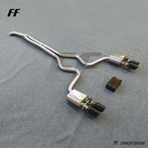 Système d'échappement Performance Catback avec soupape pour Porsche Panamera 3.0T 971, silencieux en acier inoxydable - Product Image 2