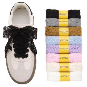 Cordones Planos Antideslizantes de Poliéster FASTLACES para Mujer, 3CM de Ancho, para Zapatillas Deportivas, Calzado Casual y de Exterior LS-1 - Product Image 1