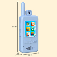 Walkie Talkie Video per Bambini - Certificato CPSIA CPC, Ricaricabile, con Chat Video e Interfono in Tempo Reale